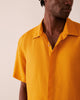 Mustard Linen Shirt 