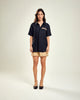 Camisa Linho Bordado Marrakesh