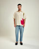 Camisa Linho Patchwork Planta