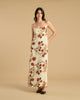 Vestido Linho Alcinha Longo Urucum