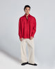 Camisa Algodão Max Prega Vermelho