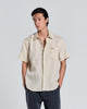 Camisa Linho Bordado Ceramica