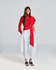 Blusa Seda Drapeada
