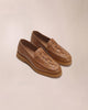 Leather Braided Loafer