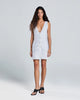 Vestido Linho Curto Drapeado