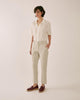 Tailored Creased Linen Trousers